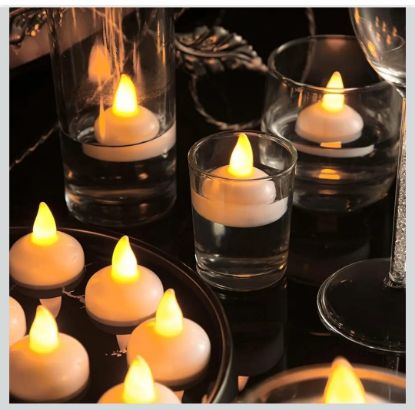 Picture of WATER SENSOR LED FLOATING CANDLES