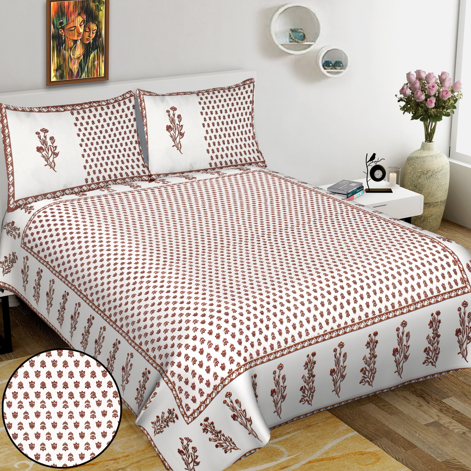 Picture of Buti Print Bedsheet