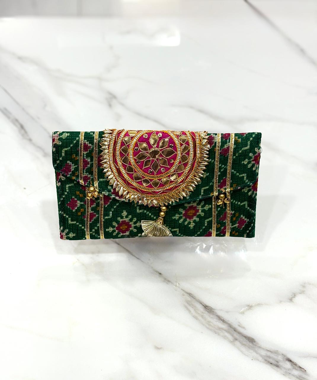 Picture of Patola Clutch Bag