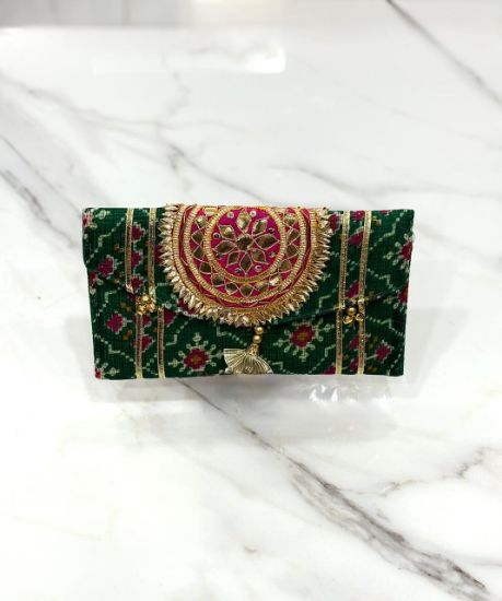 Picture of Patola Clutch Bag