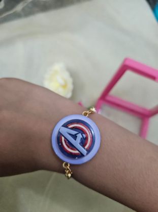 Picture of Cartoon Spinner Rakhi for Kids